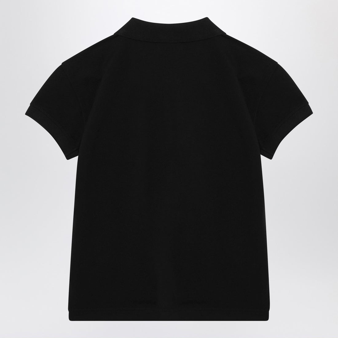 Balenciaga Laurel Classic Cotton Polo Black