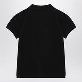 Balenciaga Laurel Classic Cotton Polo Black