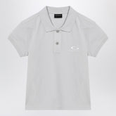 Balenciaga Laurel Classic Cotton Polo White