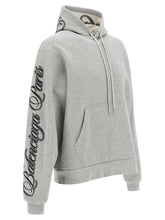 Balenciaga Cursive Hoodie Gray