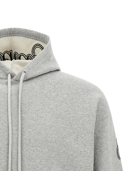 Balenciaga Cursive Hoodie Gray