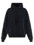 Balenciaga Cursive Hoodie Black