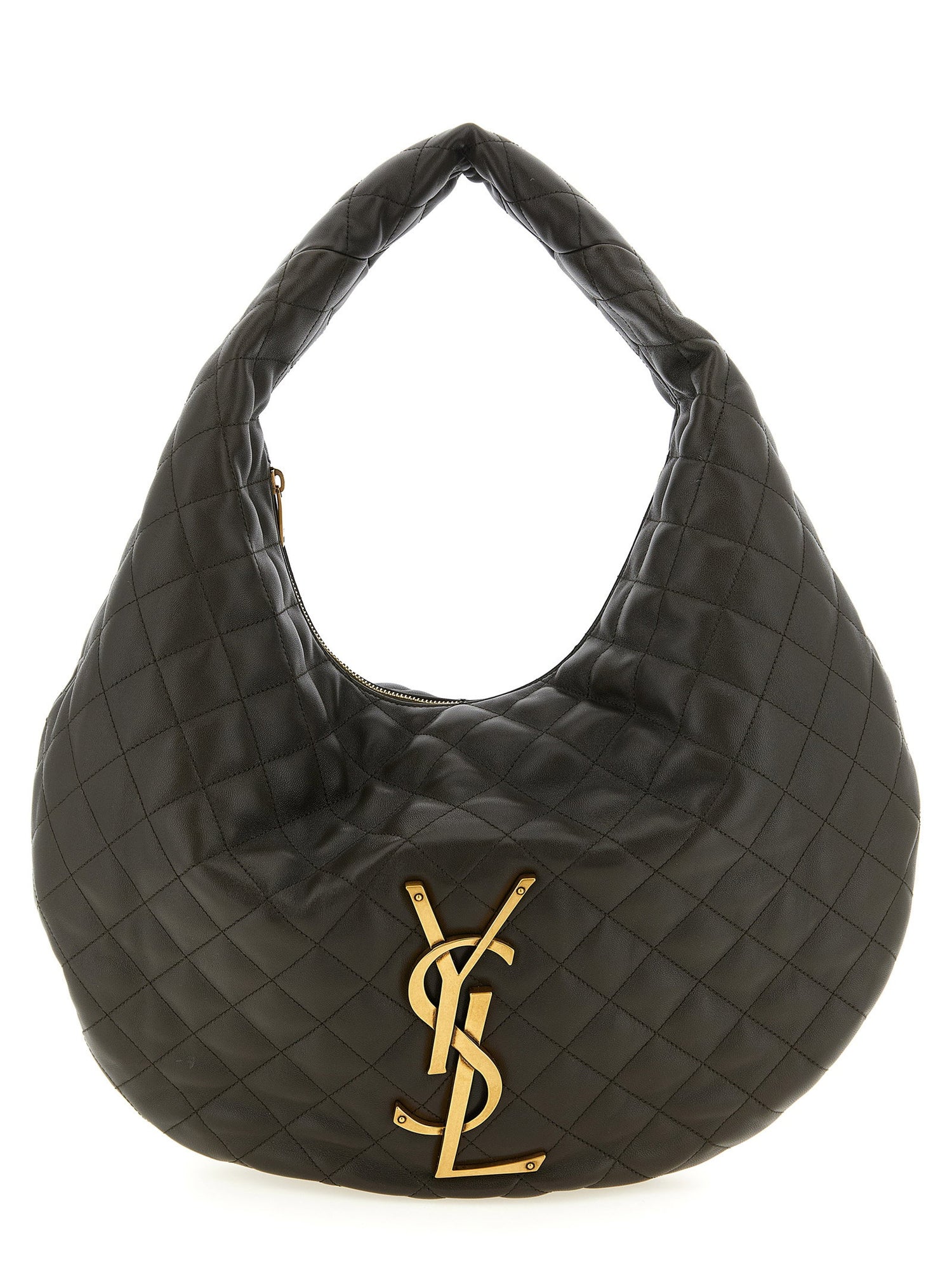 Saint Laurent Hobo Icare Shoulder Bag Brown
