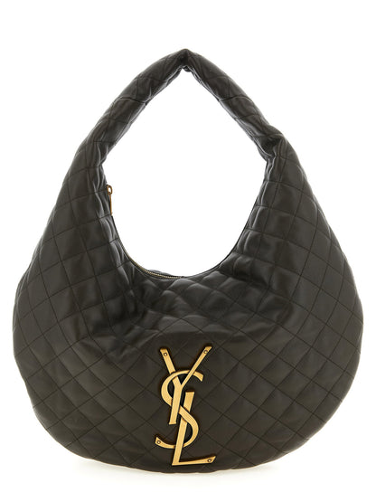 Saint Laurent Hobo Icare Shoulder Bag Brown