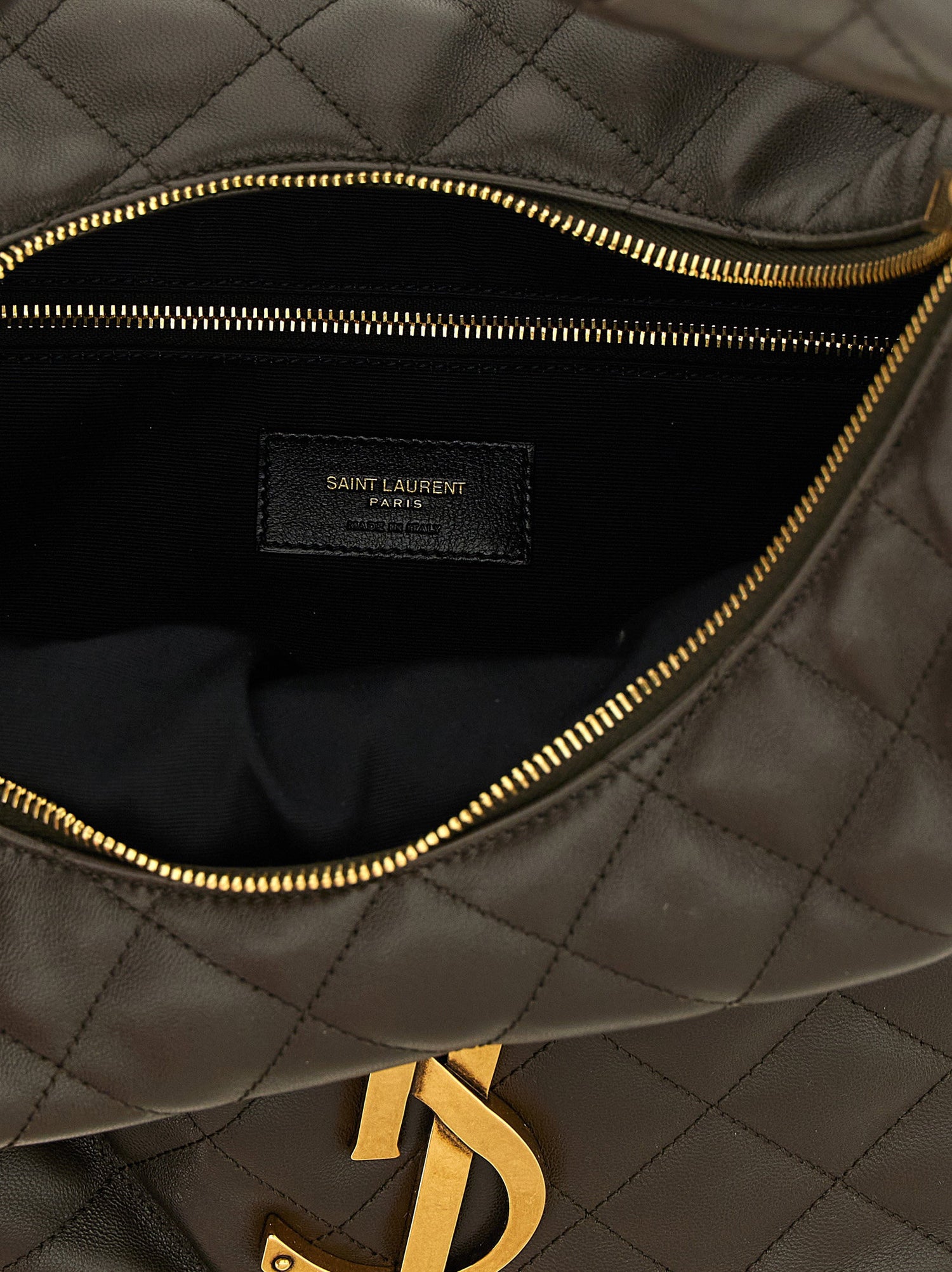 Saint Laurent Hobo Icare Shoulder Bag Brown
