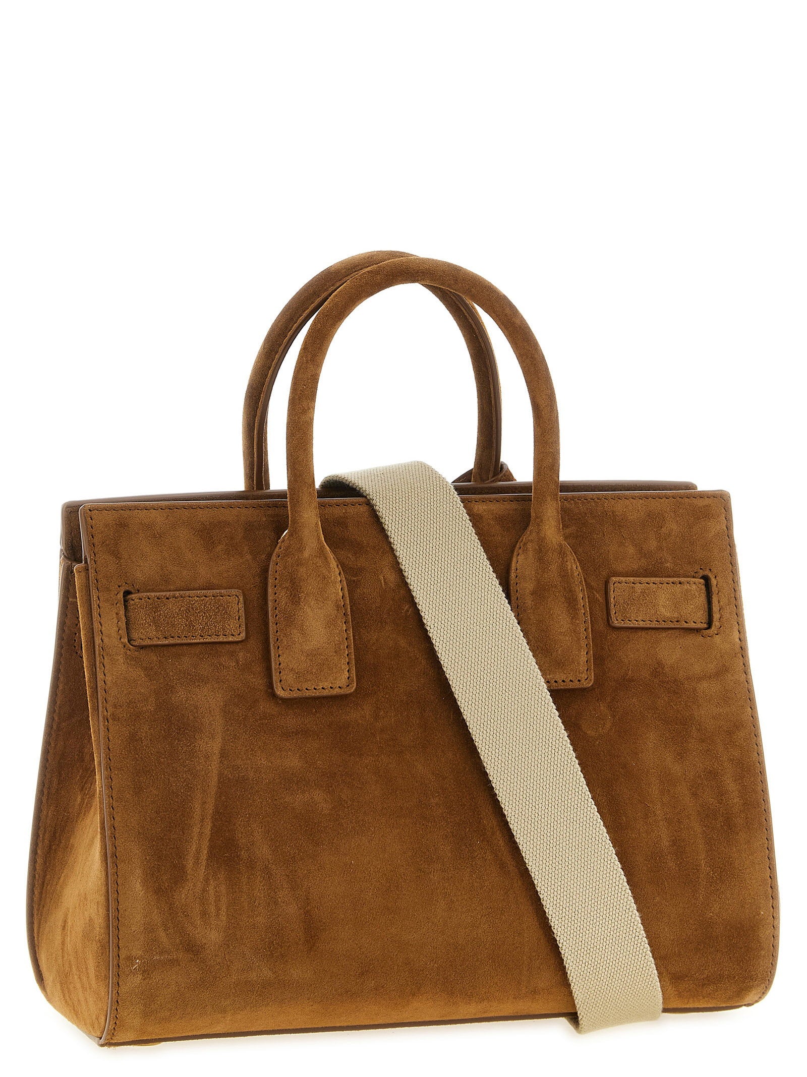 Saint Laurent Sac De Jour Small Handbag Brown