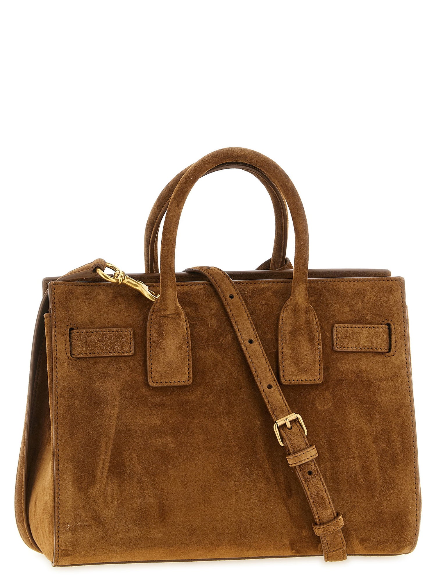 Saint Laurent Sac De Jour Small Handbag Brown