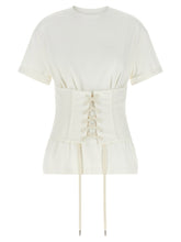 Alexander McQueen Corset T-shirt White