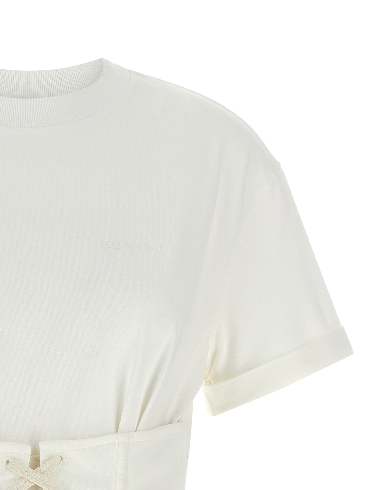 Alexander McQueen Corset T-shirt White