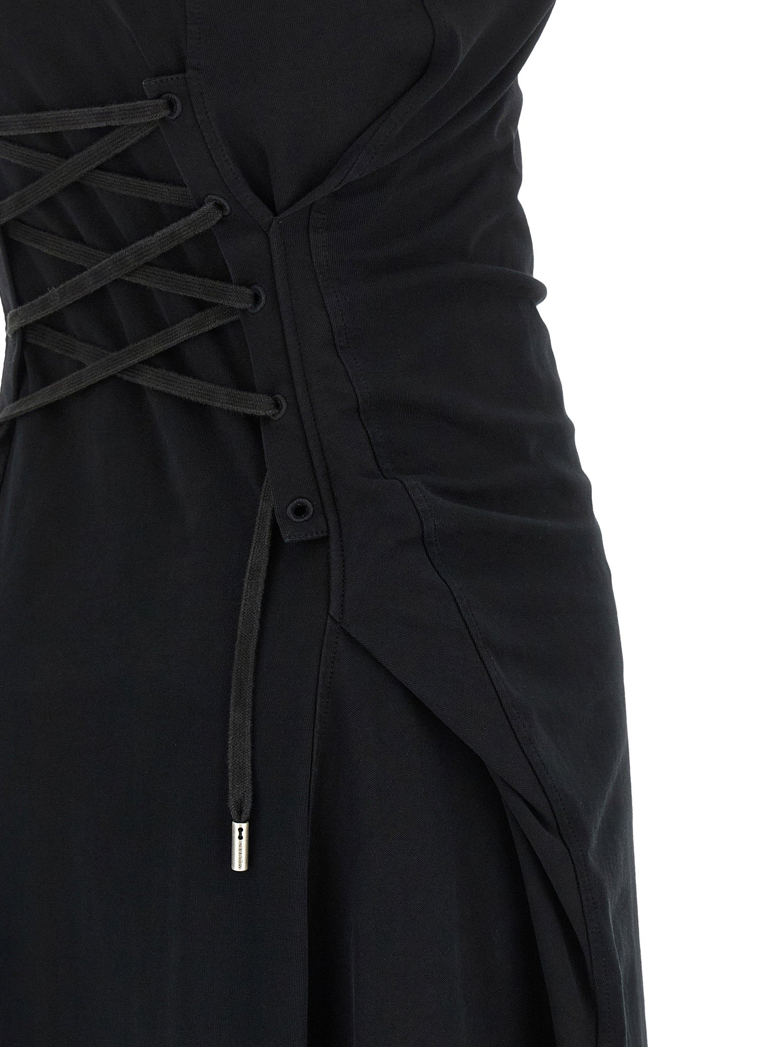 Alexander McQueen Corset Dress Black