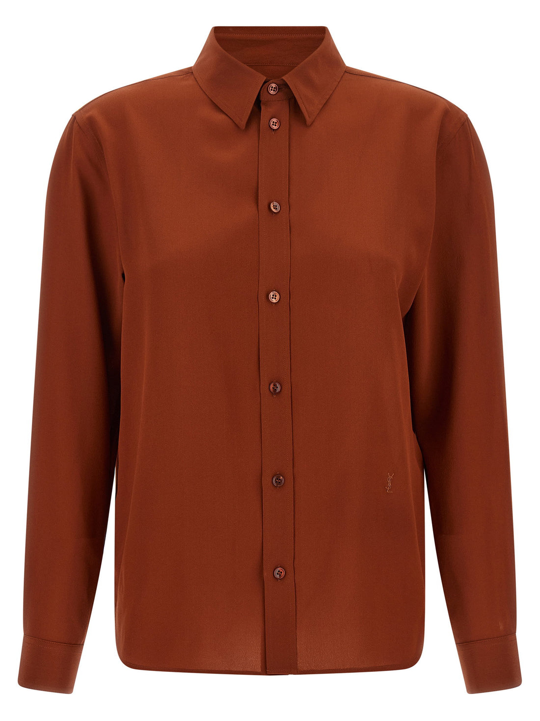 Saint Laurent Cassandre Shirt Orange