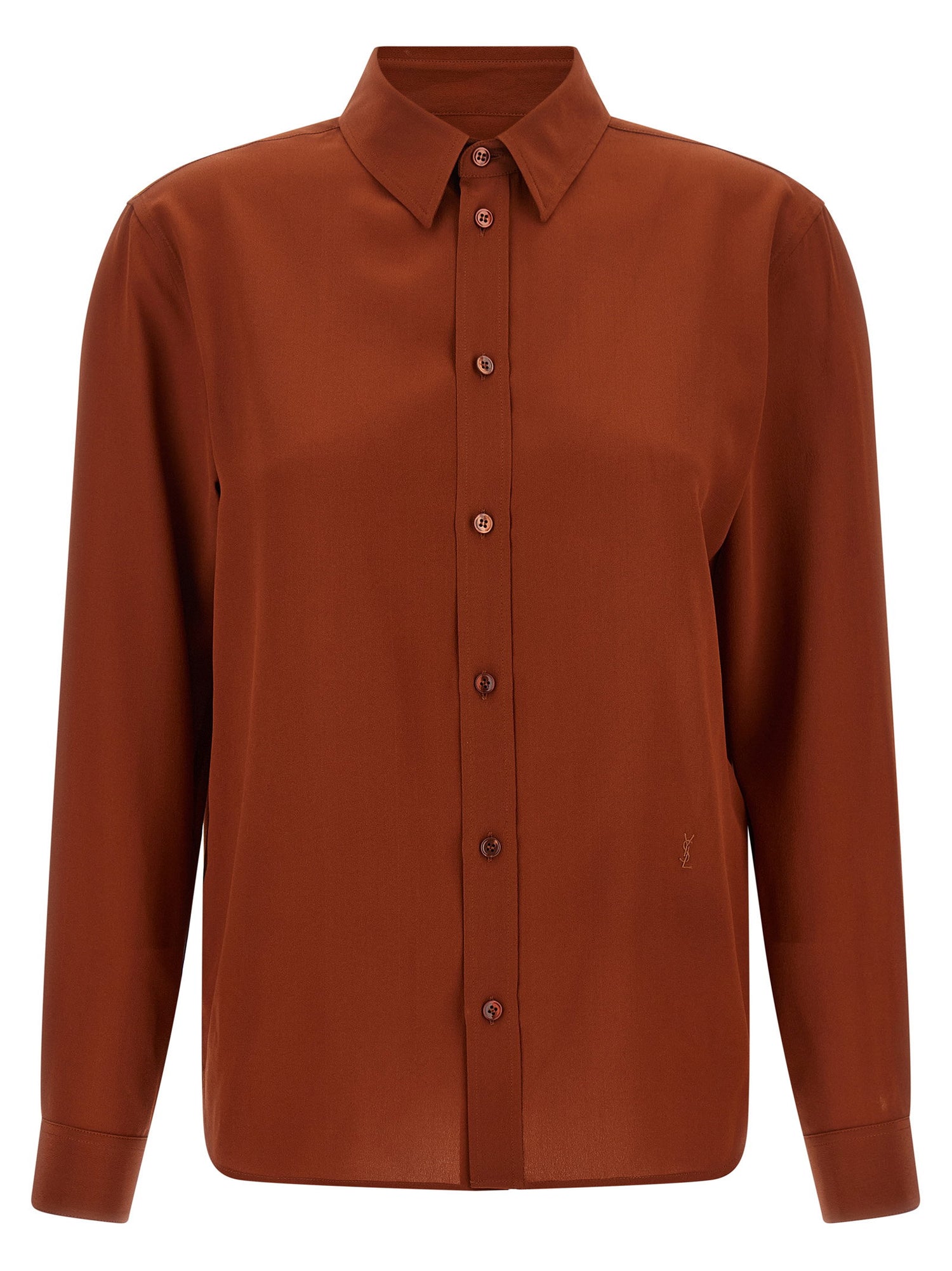 Saint Laurent Cassandre Shirt Orange