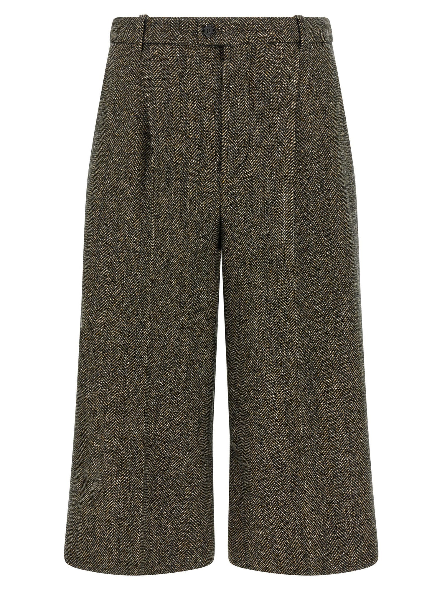 Saint Laurent Culotte Pants Brown