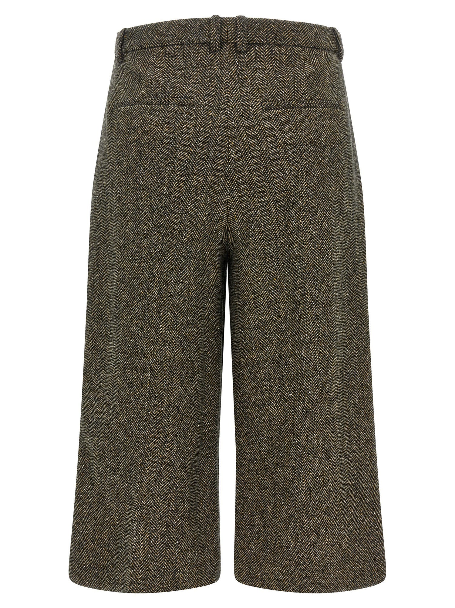 Saint Laurent Culotte Pants Brown