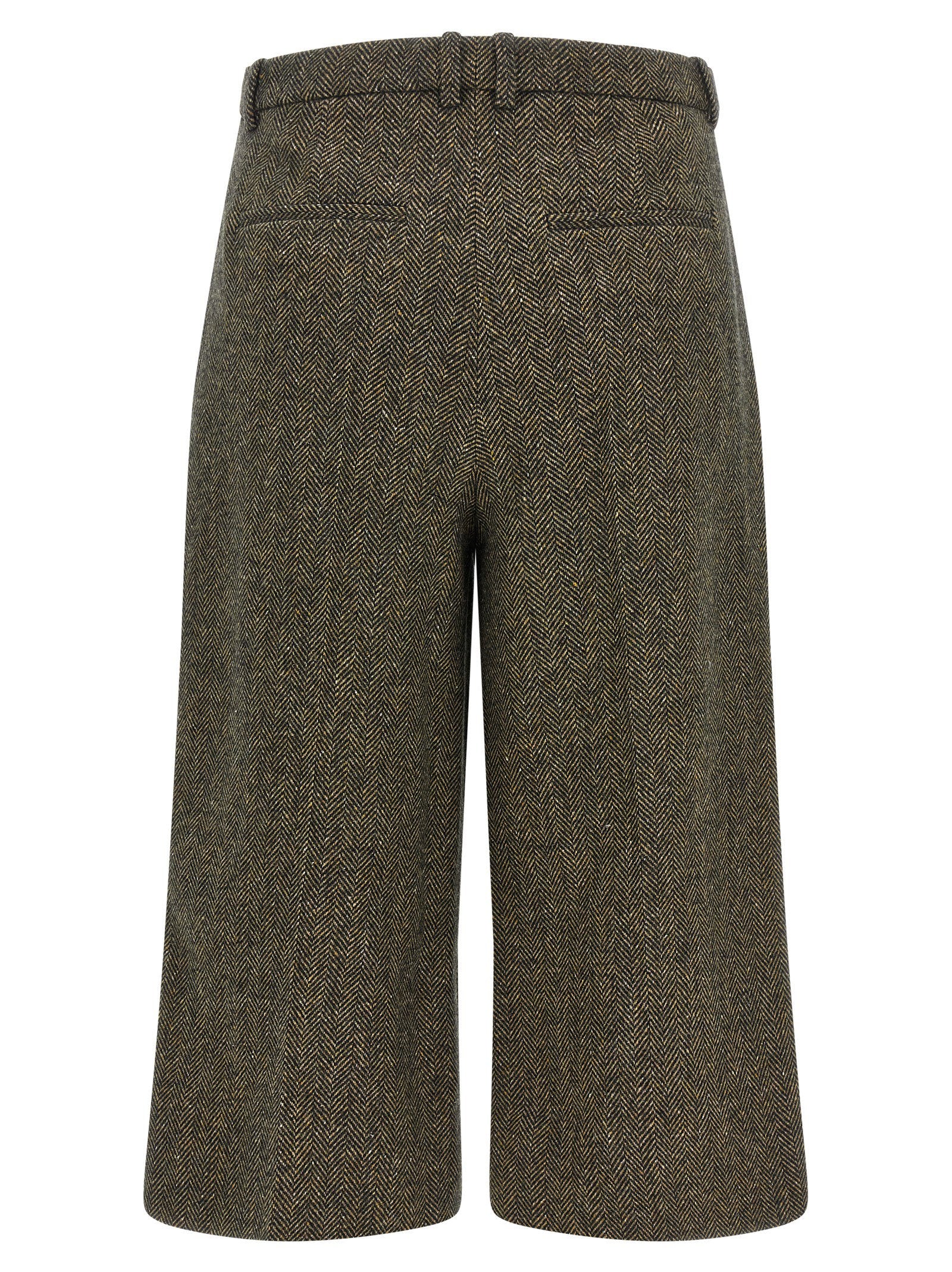 Saint Laurent Culotte Pants Brown
