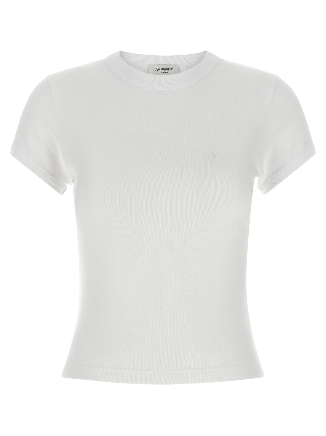 Saint Laurent Cassandre T-shirt White