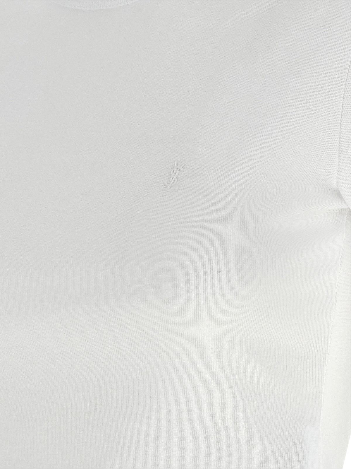 Saint Laurent Cassandre T-shirt White