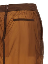 Saint Laurent Nylon Skirt Brown