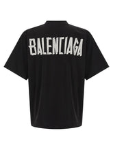 Balenciaga Glitter Tape Type T-shirt Black