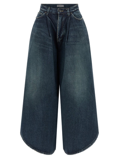 Balenciaga Tulipano Jeans Blue