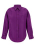 Balenciaga Silk Shirt Purple