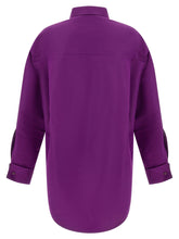 Balenciaga Silk Shirt Purple