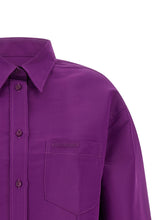 Balenciaga Silk Shirt Purple
