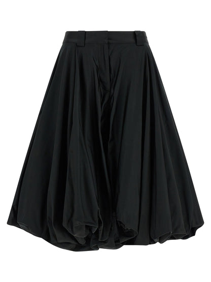 Balenciaga Balloon Bermuda Shorts Black