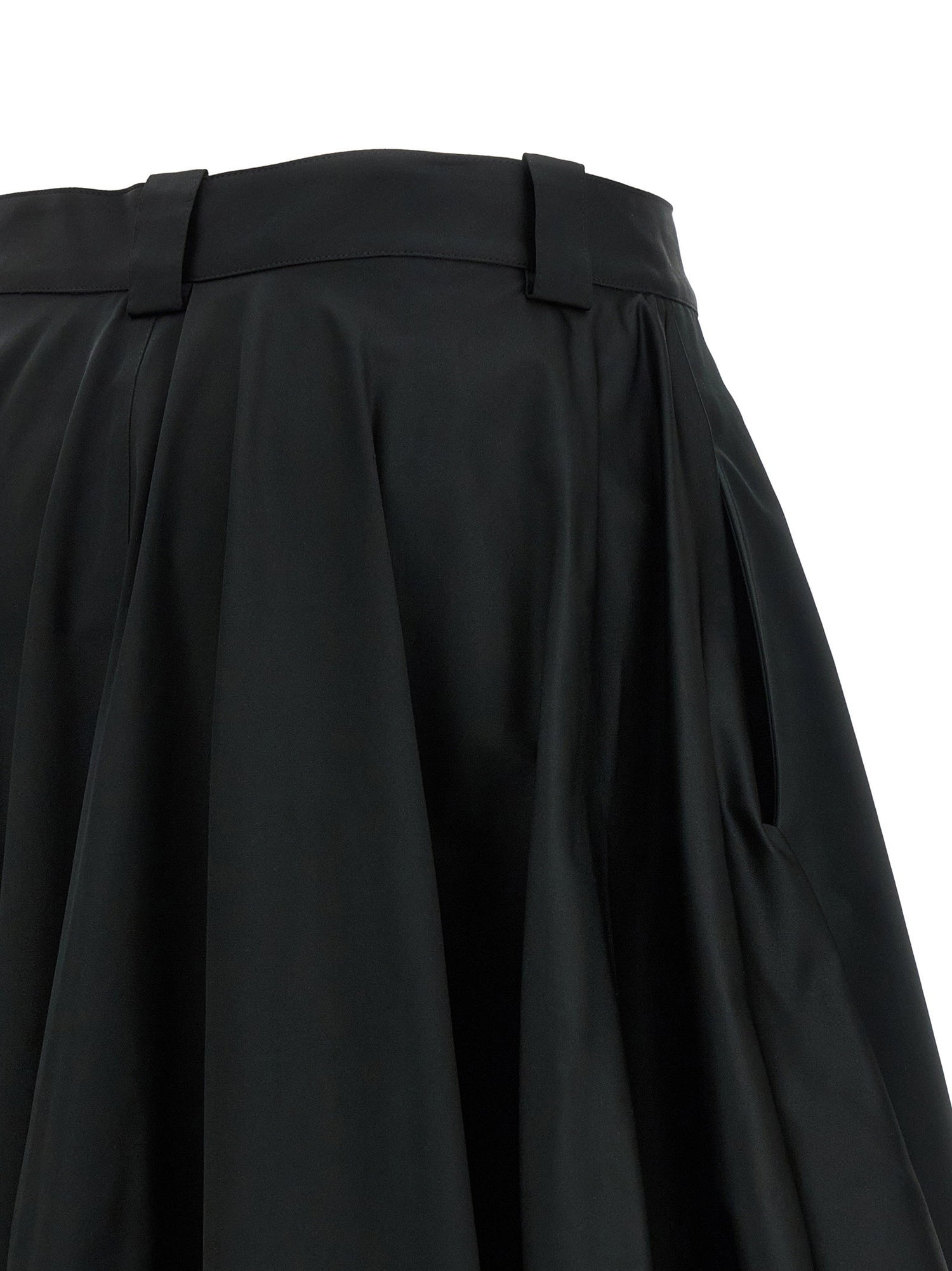 Balenciaga Balloon Bermuda Shorts Black