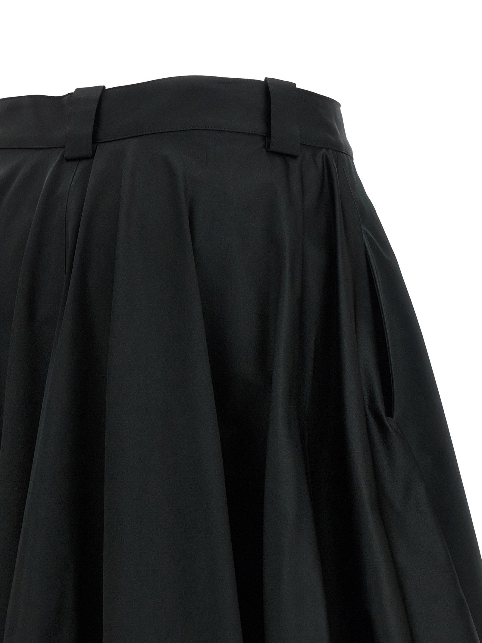 Balenciaga Balloon Bermuda Shorts Black