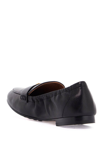 Ballerine en cuir nappa