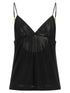 Saint Laurent Cassandre Chain Top Black