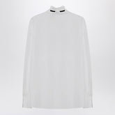 Valentino Garavani Shirt With Gathered Collar White