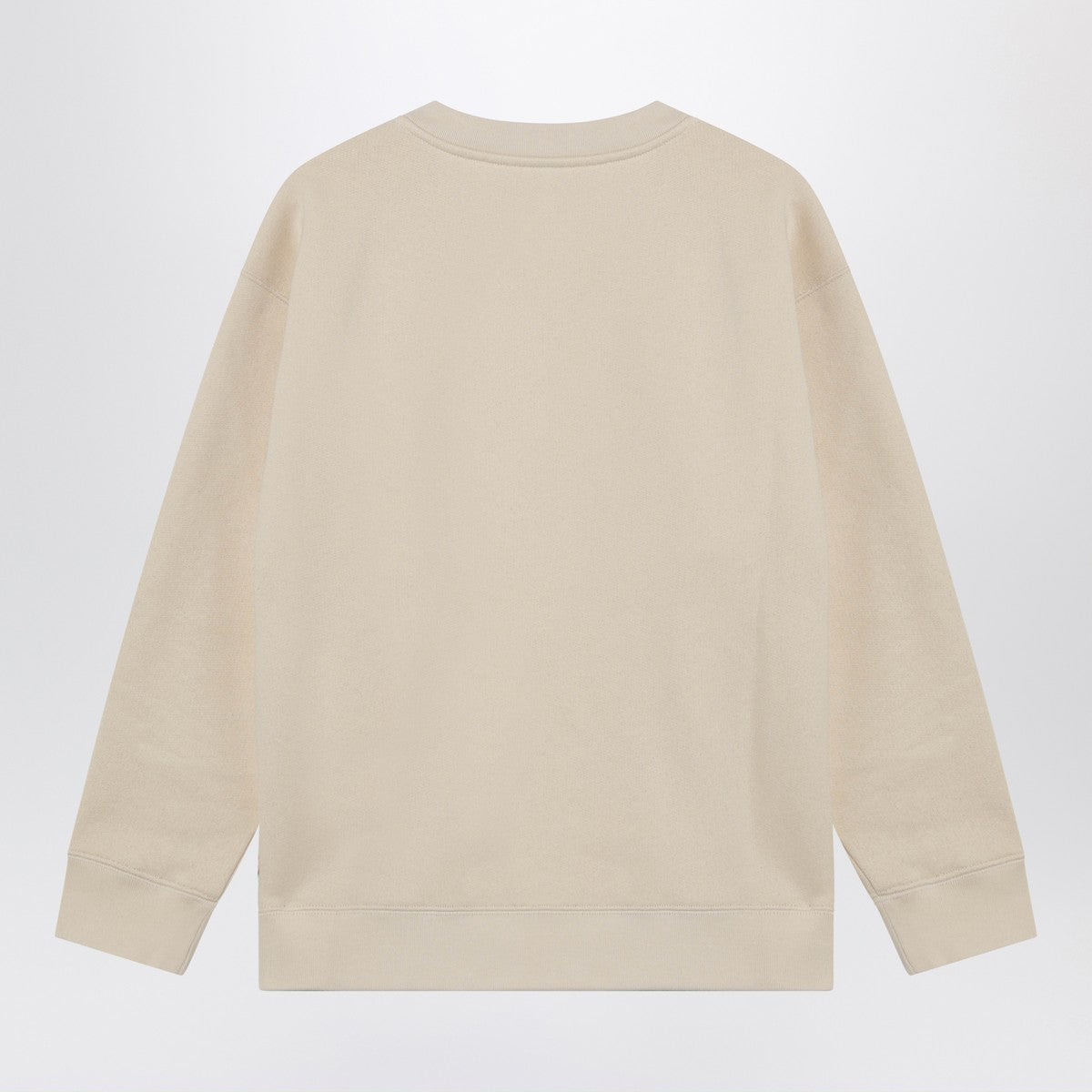 Valentino Garavani Ivory Floral Cotton Sweatshirt Beige
