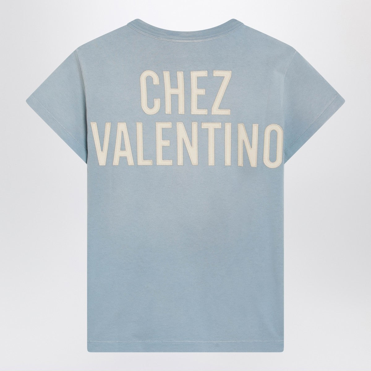 Valentino Garavani Panther Lady Cotton T-shirt Grey