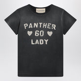 Valentino Garavani Panther Lady Print T-shirt Black