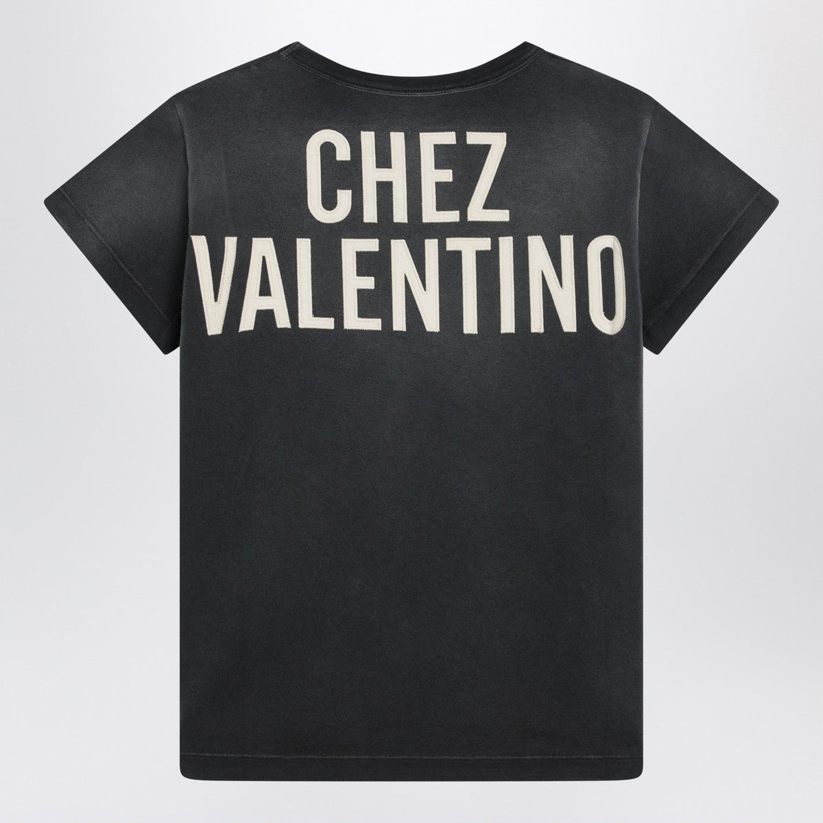 Valentino Garavani Panther Lady Print T-shirt Black