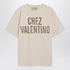 Valentino Garavani Ivory Cotton Floral T-shirt Beige