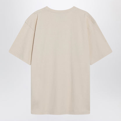 Valentino Garavani Ivory Cotton Floral T-shirt Beige