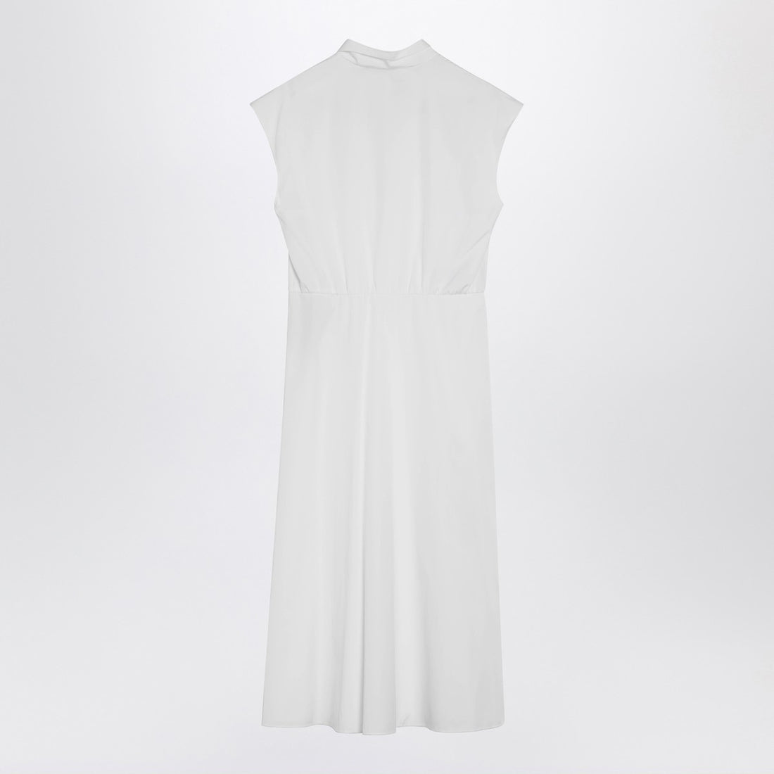 Valentino White Sangallo Embroidered Midi Dress White