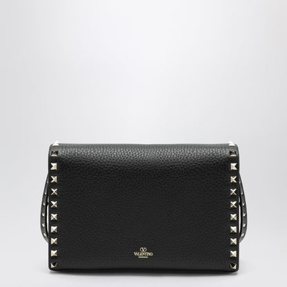 Valentino Small Rockstud Crossbody Bag Black