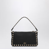 Valentino Garavani Small Rockstud Shoulder Bag Black