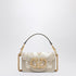 Valentino Garavani Small Locò Moiré Floral Bag White