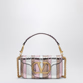 Valentino Small Loco Laminated Bag Pink