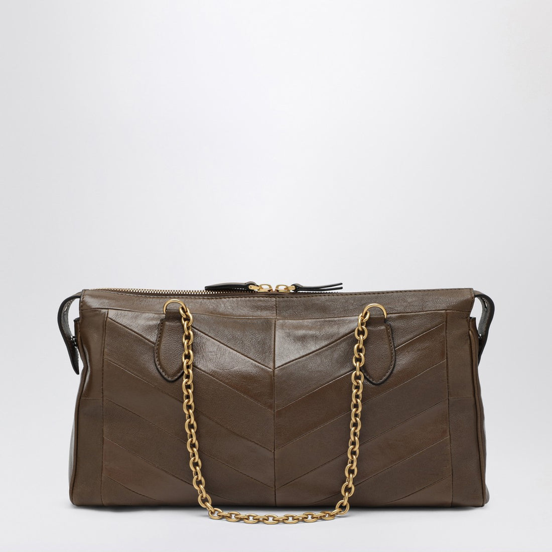 Valentino Garavani Panthea Nappa Shopper Bag Green