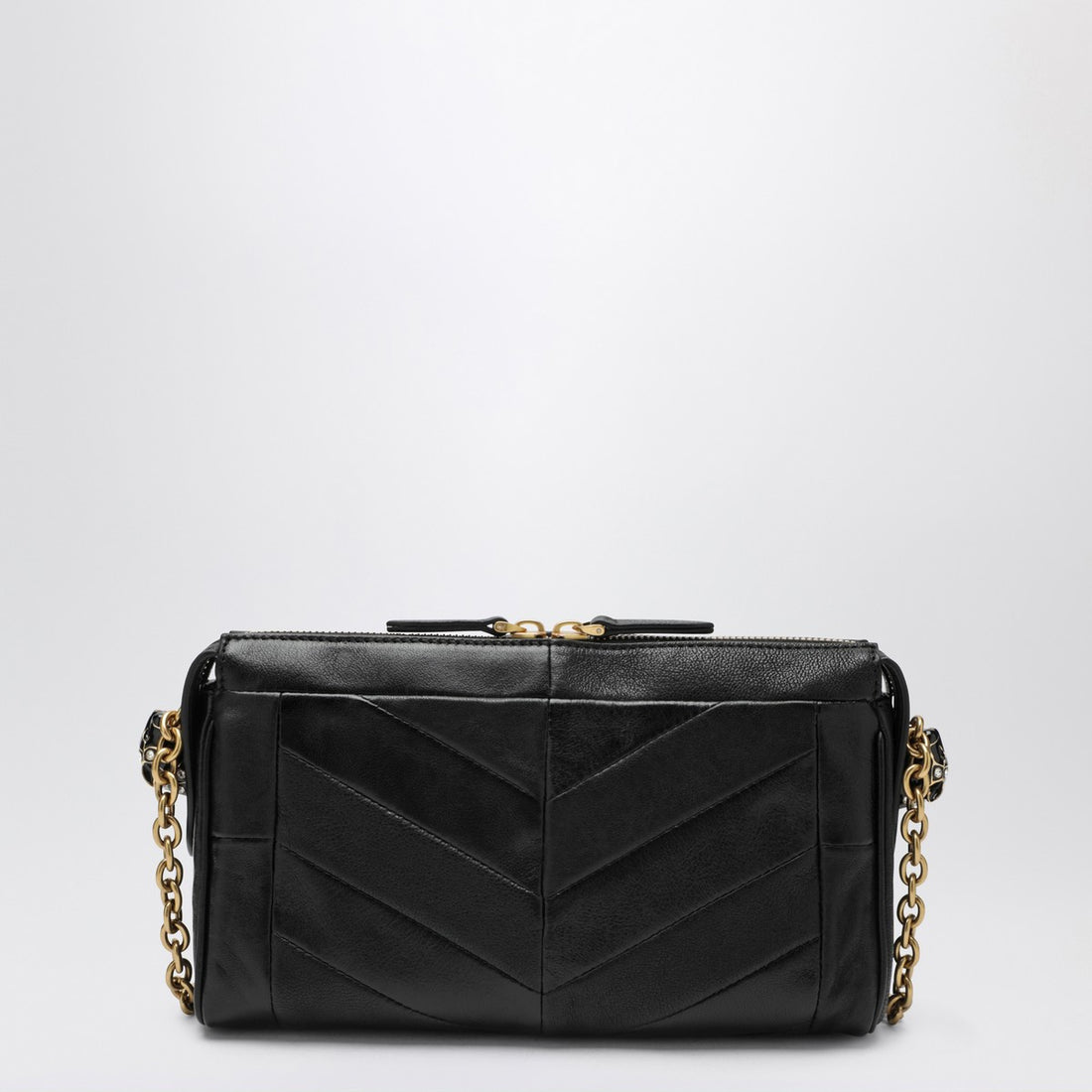 Valentino Small Panthea Crossbody Bag Black