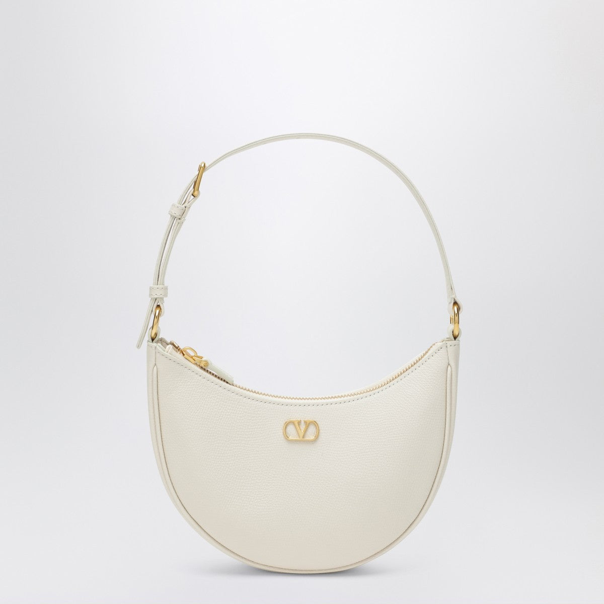 Valentino VLogo Signature Mini Hobo White