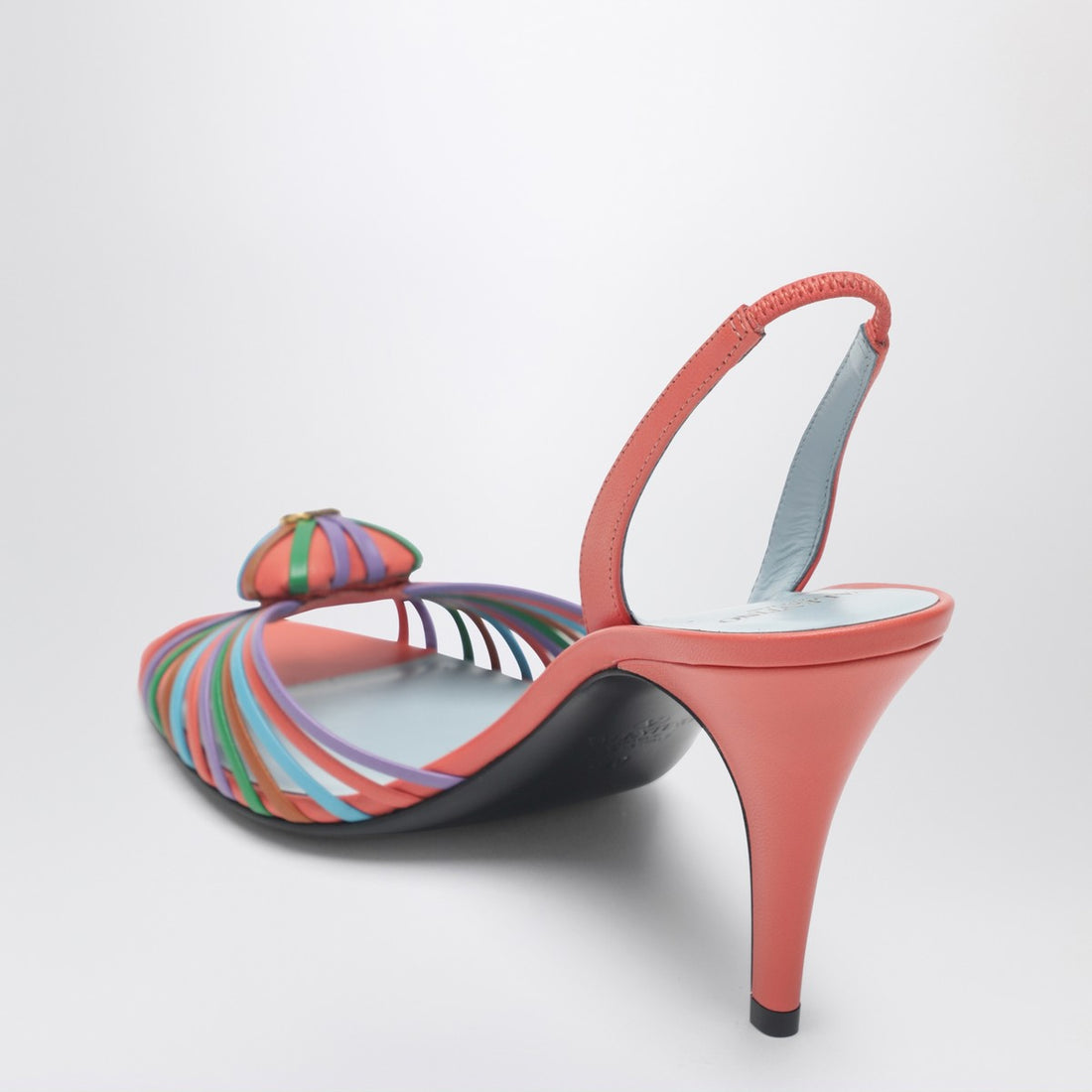 Valentino Garavani Royal Cage Sandals High Heel Red