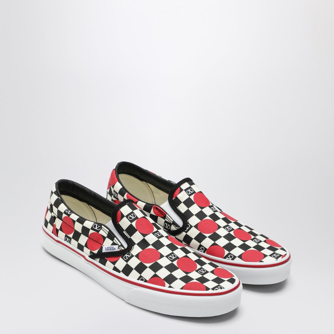 Valentino Garavani Slip-On Canvas Sneakers Multicolor