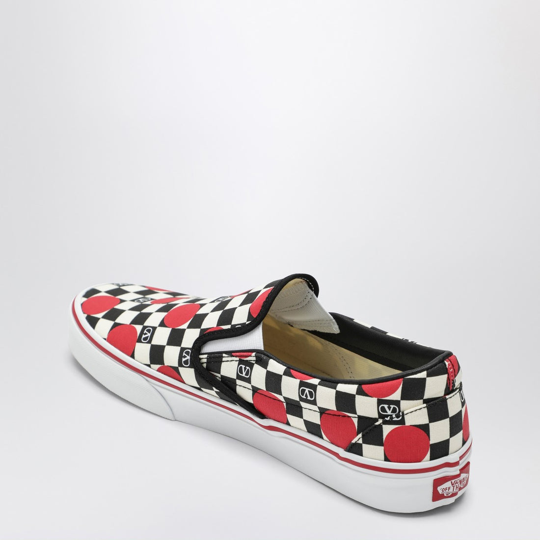 Valentino Garavani Slip-On Canvas Sneakers Multicolor